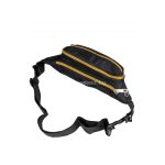 Vékony férfi övtáska, három zsebbel.