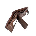 Férfi pénztárca átlátszó kártyatartókkal.