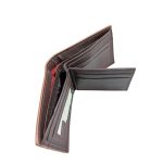 Férfi pénztárca átlátszó kártyatartókkal.