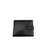 Férfi fekete műbőr pénztárca.