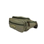 Vászon férfi övtáska négy zsebbel.