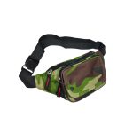 Terepmintás övtáska tépőzáras zsebbel.