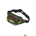 Terepmintás övtáska tépőzáras zsebbel.