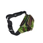 Terepmintás övtáska tépőzáras zsebbel.