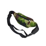 Terepmintás övtáska tépőzáras zsebbel.