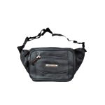 Férfi fekete övtáska nagyméretű.