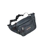 Férfi fekete övtáska nagyméretű.