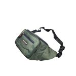 Zöld férfi övtáska nagy zsebekkel.