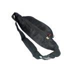 Férfi nagyméretű övtáska hátulján zsebbel.