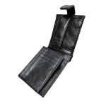 Férfi műbőr pénztárca és kártyatartó díszdobozban.