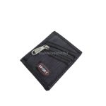 Fekete, övtartóhoz rögzíthető pénztárca.