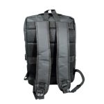 Férfi hátizsák laptoptartóval, USB kivezető nyílással.