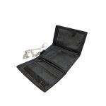 Tépőzáras pénztárca kártyatartóval.