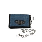 Tépőzáras férfi pénztárca kártyatartóval.