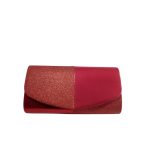 Piros női alkalmi táska.