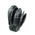 Háromfakkos fekete férfi hátizsák.