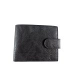 Fekete színű pénz és kártyatartó.