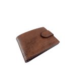 Barna pénztárca és kártyatartó, férfi.