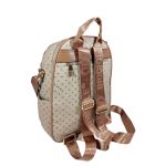 Mintás nagyméretű női hátizsák és oldaltáska egyben.