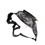 Terepmintás, szürke férfi övtáska 4 cipzáros zsebbel.