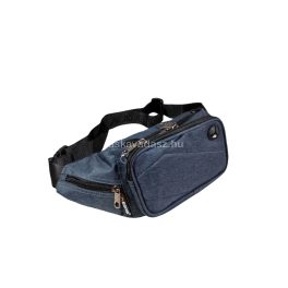 Kék nagyméretű férfi övtáska.