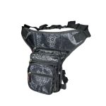 Női combtáska sok zsebbel.