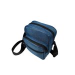 Kék férfi olcsó kicsi oldaltáska.