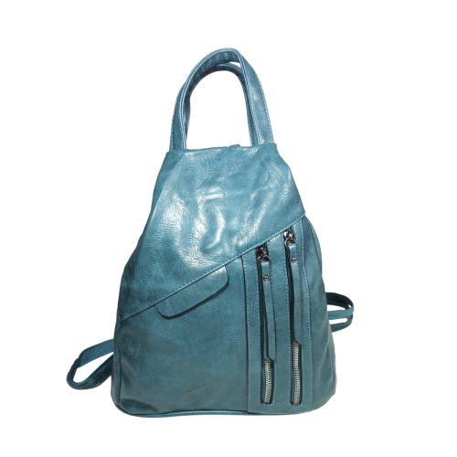 Hátizsák és válltáska egyben, összecipzározható vállpánttal.