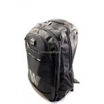 Férfi hátizsák, szürke díszítéssel.