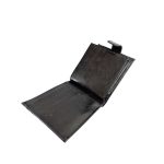 Férfi fekete műbőr pénztárca.