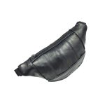 Férfi műbőr övtáska sok zsebbel.