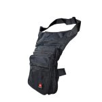 Férfi combtáska sok zsebbel az elején.