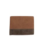 Férfi műbőr kártyatartó papírpénztartóval.