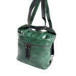 Többfunkciós női zöld táska.