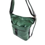 Többfunkciós női zöld táska.