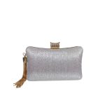 Pezsgő színű női alkalmi táska.