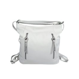 Silvia Rosa fehér női hátizsák és oldaltáska.